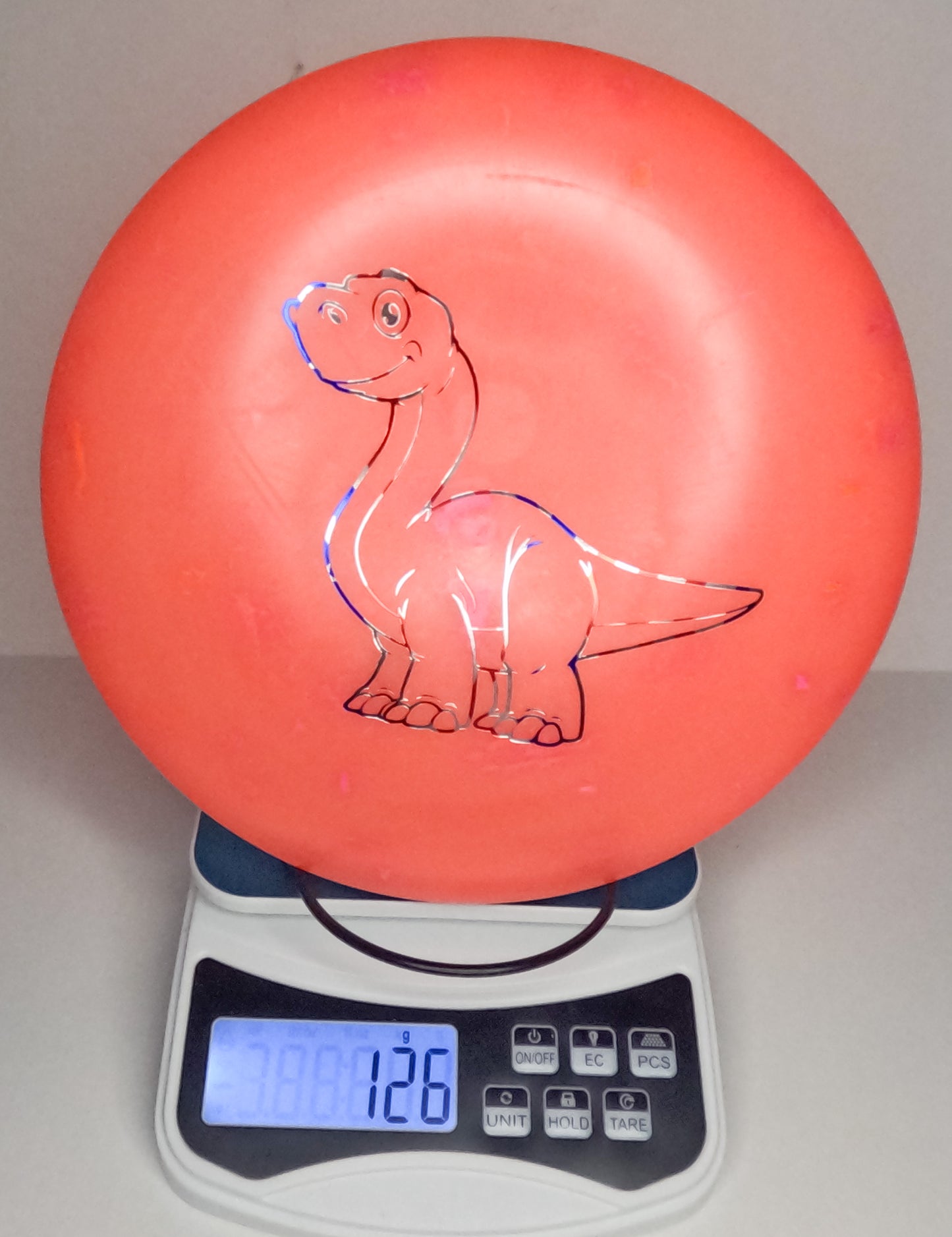 Brachiosaurus Eggshell Glow Dino Discs