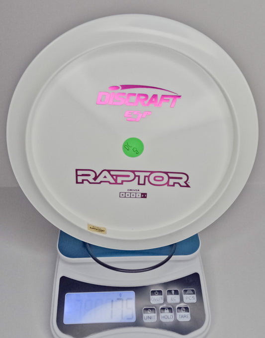 Bottom Stamp Raptor ESP Discraft